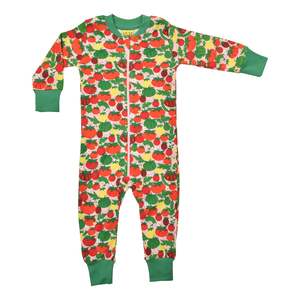 Tomatoes Pink Zip Suit