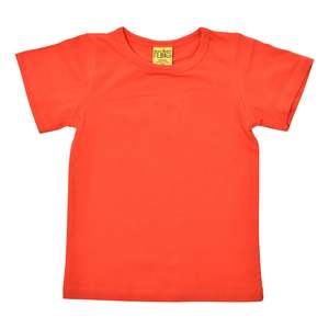 More Than A Fling: Poppy Red Short Sleeved Top