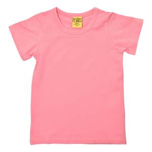 More Than A Fling: Prism Pink Short Sleeved Top