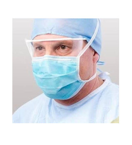 3-Ply Surgical Grade Tie-On Face Mask (1pcs) - Green