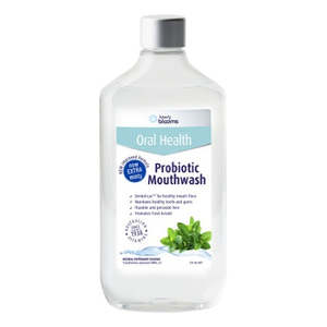 Health Wellbeing: Henry Blooms Probiotic Mouthwash Extra Minthy 375ml