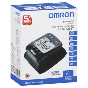 Health Wellbeing: omron hem6232t bluetooth wrist blood pressure monitor