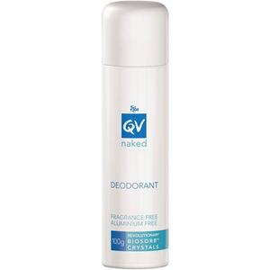 qv naked deodorant spray 100g