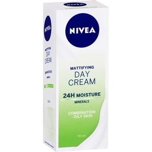 Skin Care: Nivea mattifying day cream combination skin 50ml