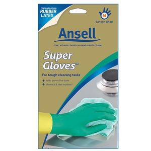 Masks Wipes Gloves: ANSELL SUPER GLOVES 8 PAIRS PACK