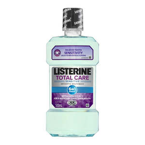Listerine Total Care Sensitive Mouthwash 500ml