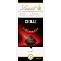 Pantry: lindt excellence chocolate block dark chilli 100g