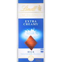 lindt chocolate block excellence milk 100g