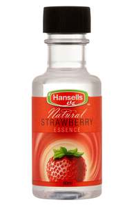 hansells essence strawberry 50ml