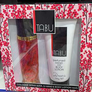 Gift Set: tabu 60ml cologne spray 2 piece set