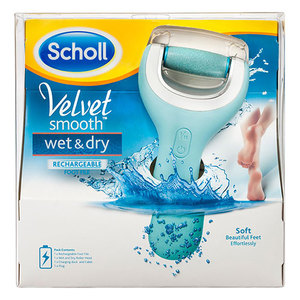 Scholl Velvet Smooth Wet & Dry Foot File Rechargeable Pedi