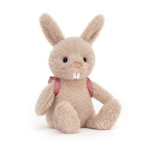 Jellycat Backpack Bunny Pink 9x10x22cm BP4BN