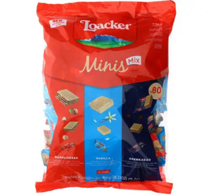 Loacker Minis Crispy Wafers 800g