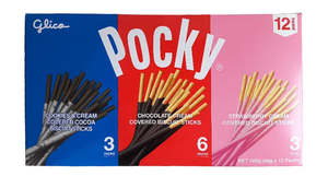 Pantry: Glico Pocky Variety Pack 12 x 40g