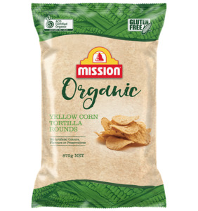Clearance: Mission Organic Tortilla Rounds 875g