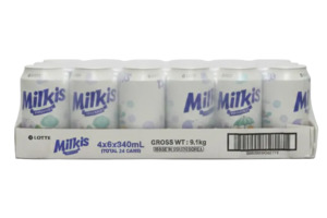 Clearance: Lotte Milkis 24 x 340ml