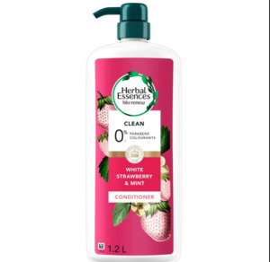 Clearance: HERBAL ESSENCES WHITE STRAWBERY & MINT CONDITIONER 1.2 LITRE