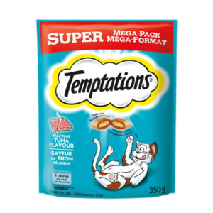Whiskas Cat Food Collection: Whiskas Temptations Tempting Tuna Treats For Cats 350g