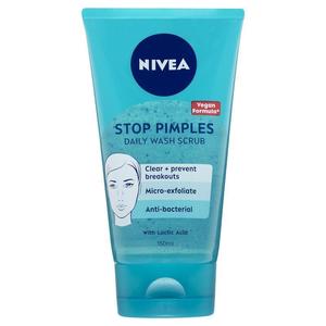 Skin Care: nivea stop pimples daily wash scrub 150ml