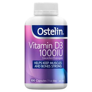 Ostelin Vitamin D3 1000IU 300 Capsultes