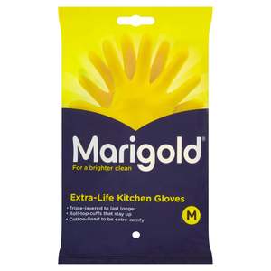 Masks Wipes Gloves: Marigold KITCHEN GLOVE EXTRA-LIFE Medium