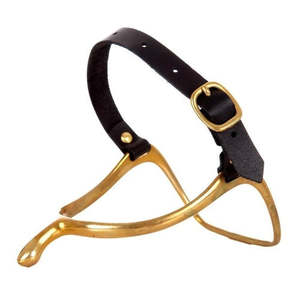 Sarm Hippique Brass Ottone Spurs w Straps