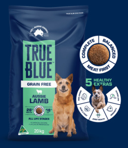 Feed: True Blue Grain Free Lamb 20kg