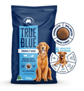True Blue Family Dog Beef & Veges 20kg