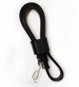 Saddle: Cavallino Biothane Centre Stirrup Leathers