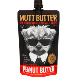 Mutt Butter Peanut Butter Original Dog Treat