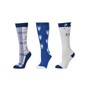 Clothing And Footwear: Dublin Kids 3 Pack Peekaboo Socks