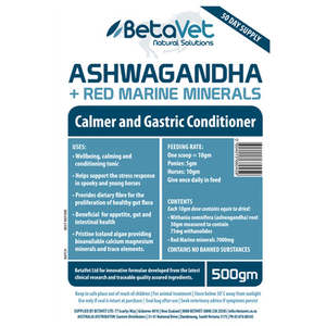 Spring Fever: BetaVet Ashwagandha + Red Minerals