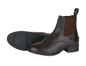 Men: Dublin Foundation II Zip Boots - Brown