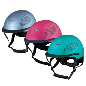 Riderwear: Dublin Topaz Metallic Helmet