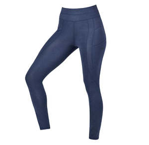 Riderwear: Dublin Performance Airflow Panel Indigo FS Tights