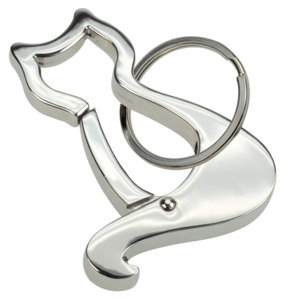 Gifts Puzzles: Cat Key Ring w Carabiner
