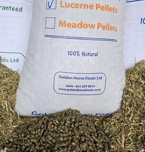 Horse Feed: Golden Horse Lucerne Pellets