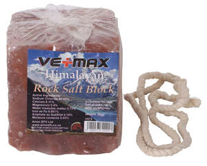 Himalayan Salt Block On Rope