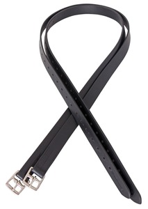 Stirrup Leathers Irons: Platinum 32mm Pre-Stretched Stirrup Leathers - 145cm