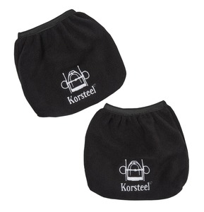 Stirrup Leathers Irons: Korsteel Fleece Stirrup Covers