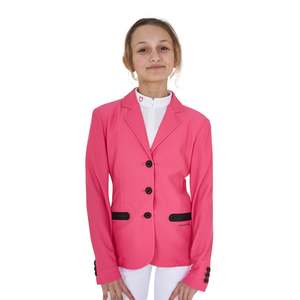 Horse Riding Jackets Vests: Girls' Competition Jacket - Pink