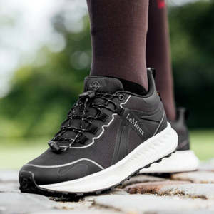 Casual Footwear: LeMieux Trax Waterproof Trainer - Black
