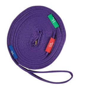 Lunging Gear: Kincade Two Toned Lunge Line with Circle Markers - 11m