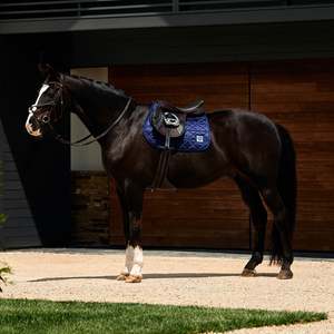 Weatherbeeta Satin Luxe Air-Tec Euro Jump Shaped Saddle Pad