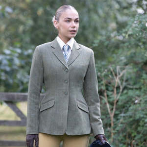 Horse Riding Jackets Vests: Equetech Thornborough Classic Tweed Riding Jacket