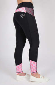 Bare Equestrian: Bare Equestrian Performance Riding Tights - Roseberry