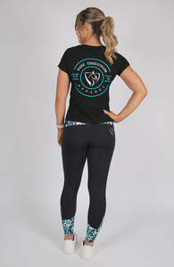 Bare Equestrian Performance Riding Tights - Geo