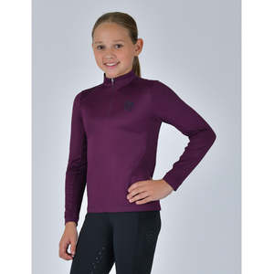 Dublin Kids Breathable Long Sleeve Riding Top