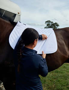 Weatherbeeta Horse Covers: Weatherbeeta Softshell Pro Grip Euro Jump Saddle Pad