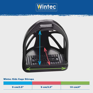 Stirrups: Wintec Kids Cage Stirrups